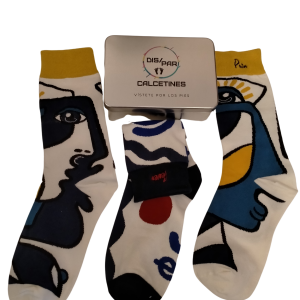 calcetines puro arte picassiano