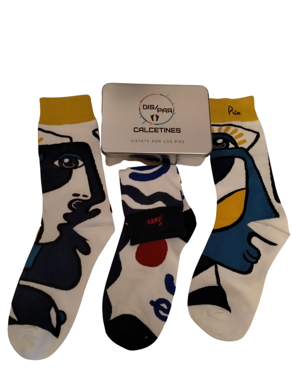 calcetines puro arte picassiano